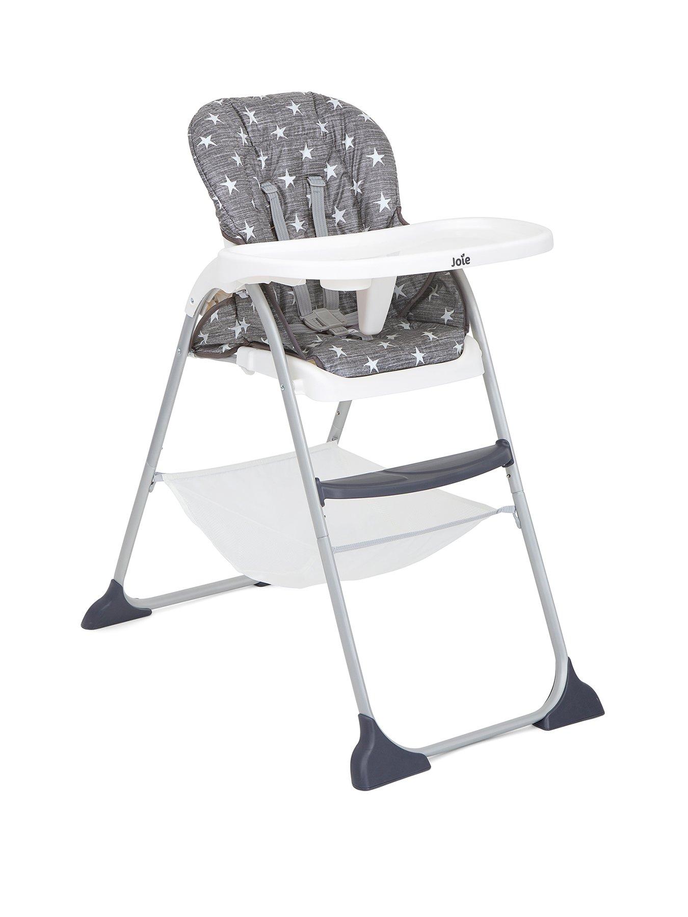 Product photograph of Joie Mimzy Snacker Highchair Ndash Twinkle Linen from very.co.uk