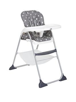 Product photograph of Joie Mimzy Snacker Highchair Ndash Twinkle Linen from very.co.uk