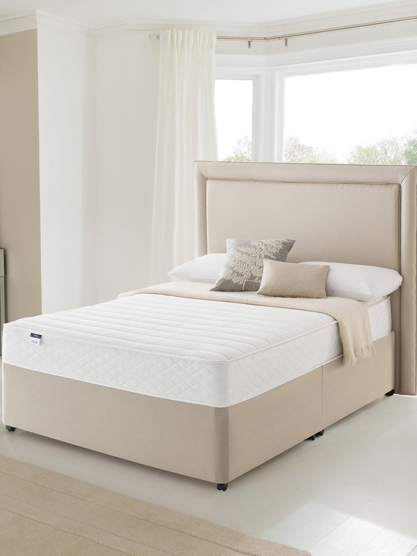 Product photograph of Silentnight Miracoil Memory Mattress - Medium Firm from very.co.uk