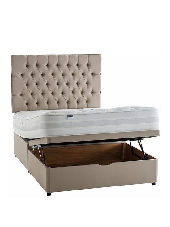 stillFront image of silentnight-paige-1400-pocket-eco-ortho-ottoman-storage-divan-bed-firm--nbspheadboard-not-included