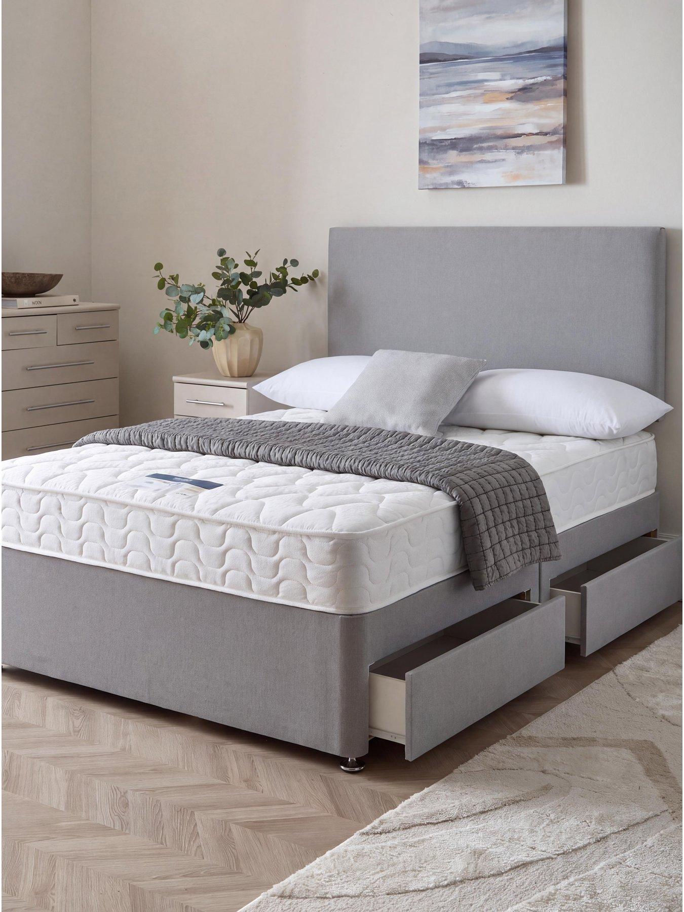Silentnight Miracoil Mattress Divan Bed - Firm