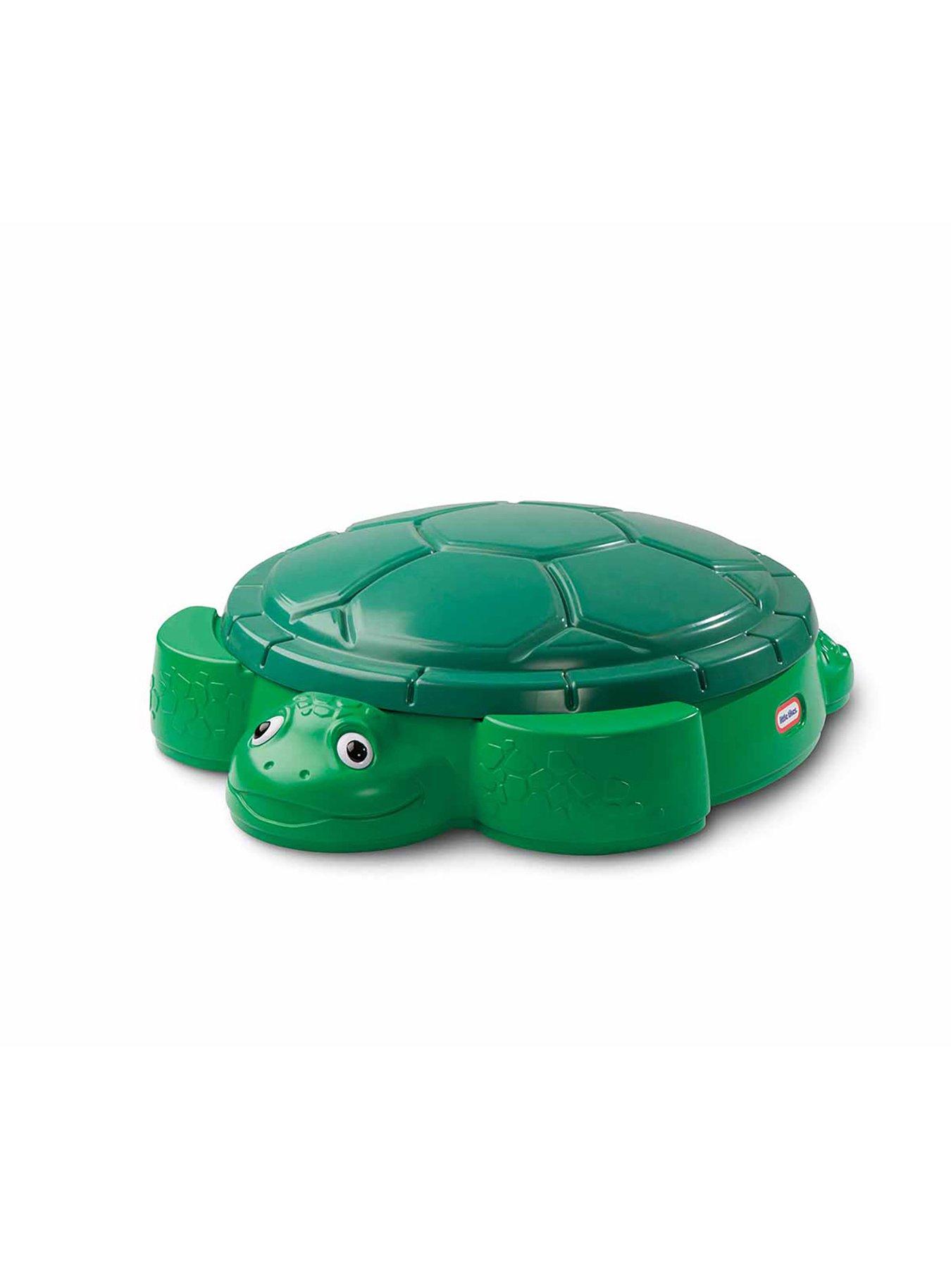 Little tikes turtle 2024 sandbox with lid