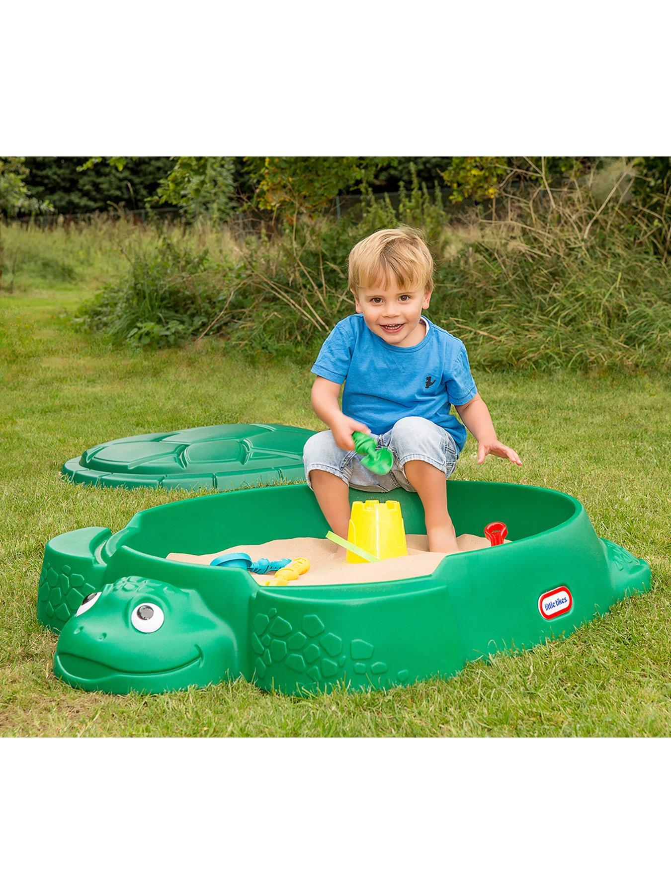 Plastic turtle sandbox deals