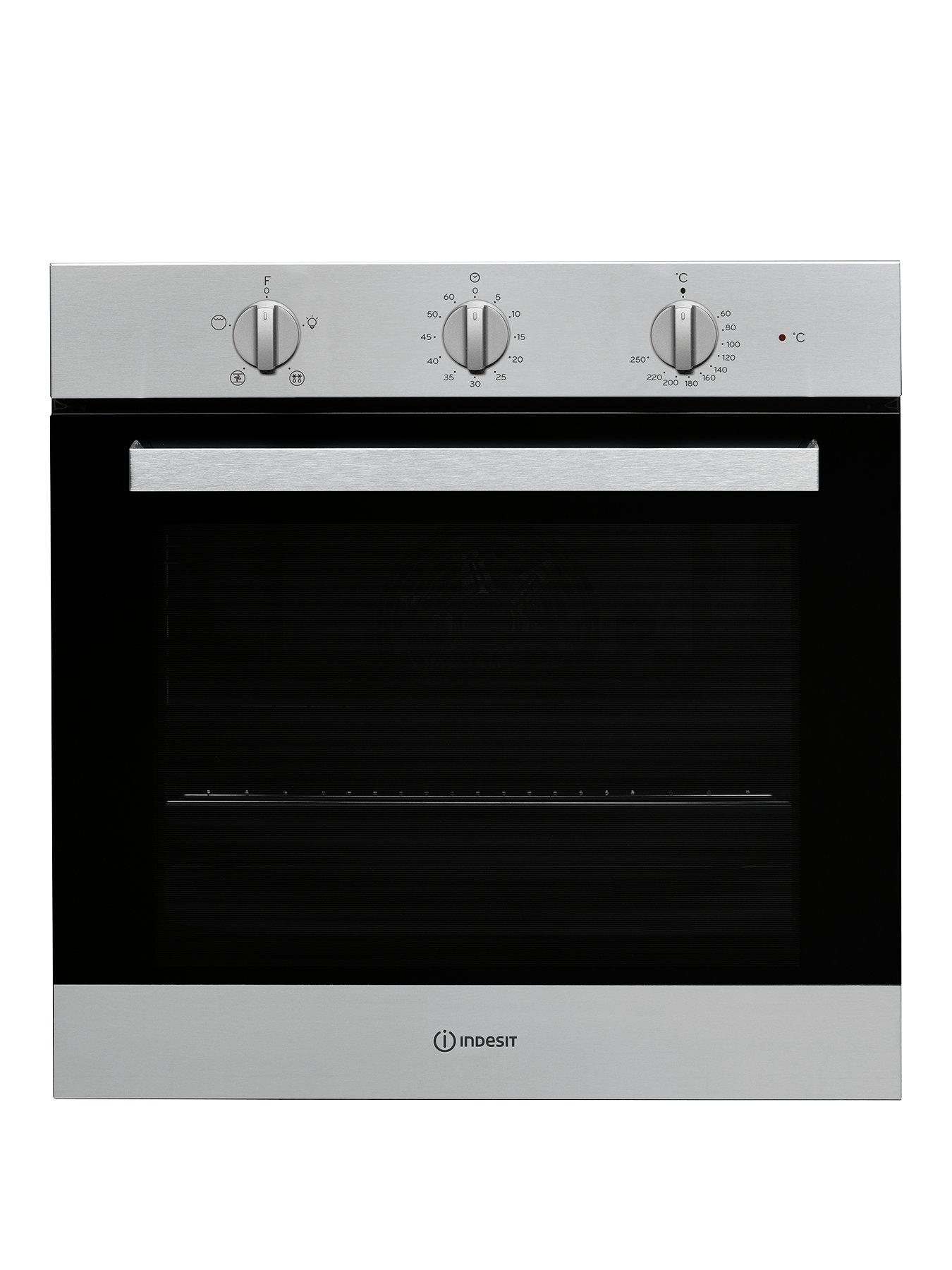 Product photograph of Indesit Aria Ifw6330ixuk Built-in Single Electric Oven - Stainless Steel - Oven Only from very.co.uk