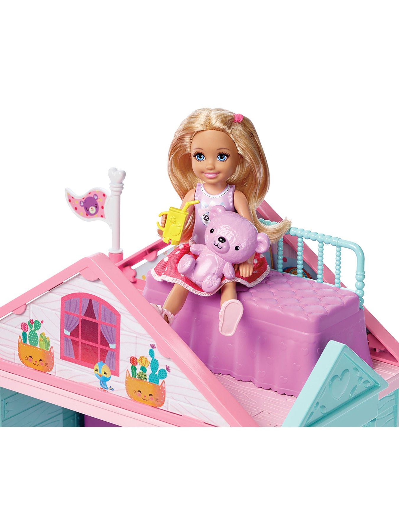 barbie club chelsea doll and playhouse