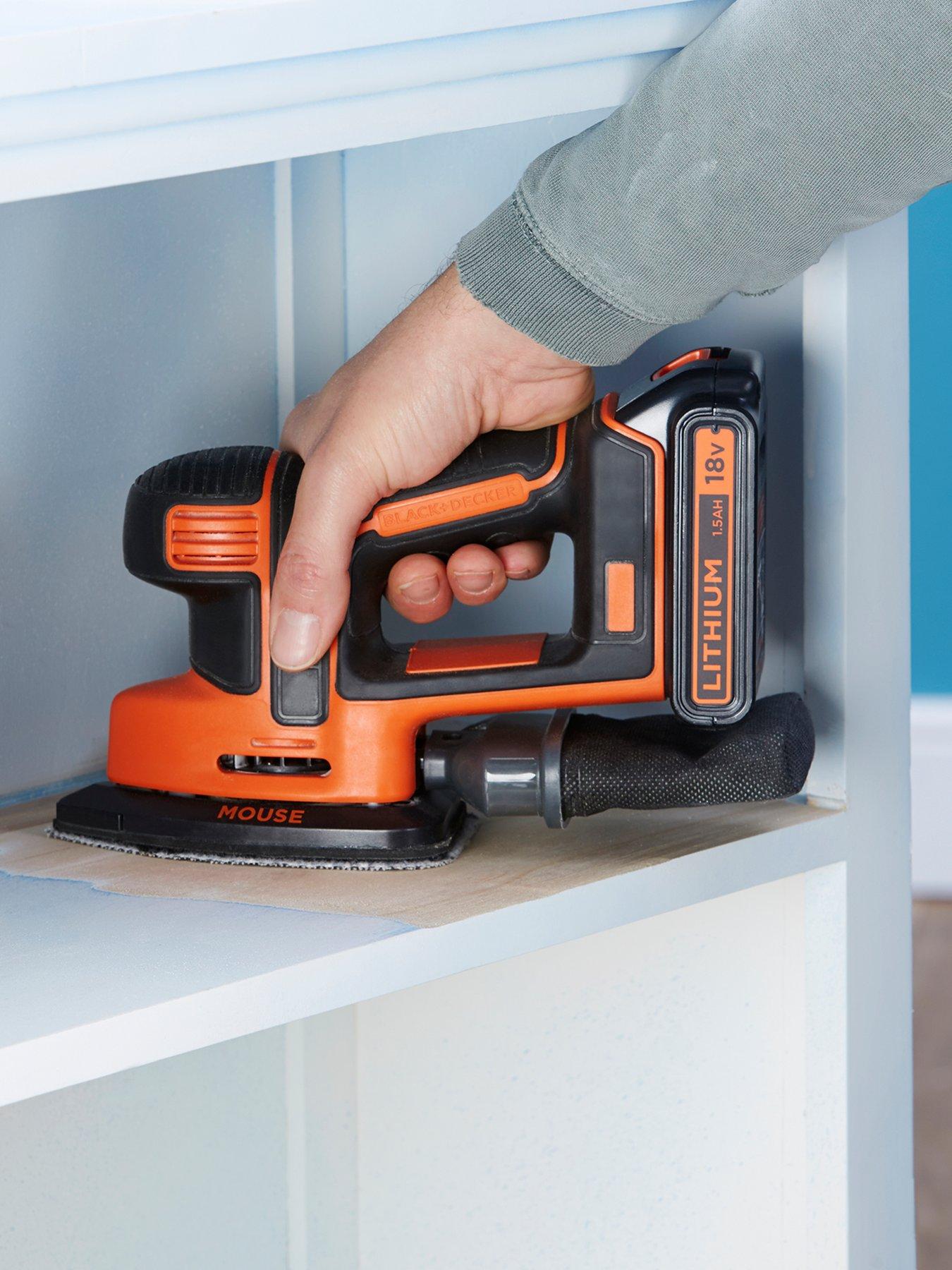 Image 2 of 4 of Black & Decker 18V Cordless Mouse Detail Sander BDCDS18-GB