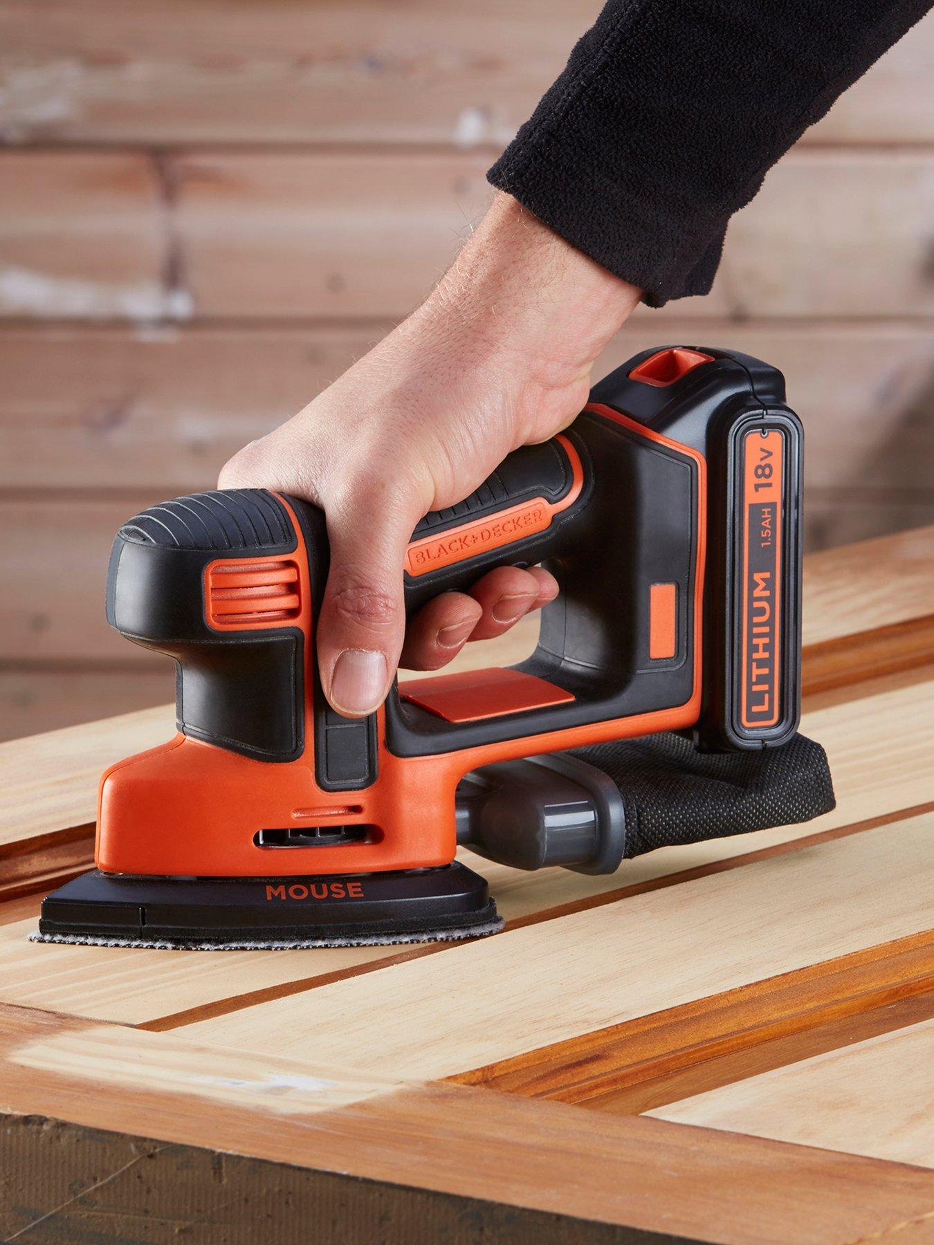 Image 3 of 4 of Black & Decker 18V Cordless Mouse Detail Sander BDCDS18-GB