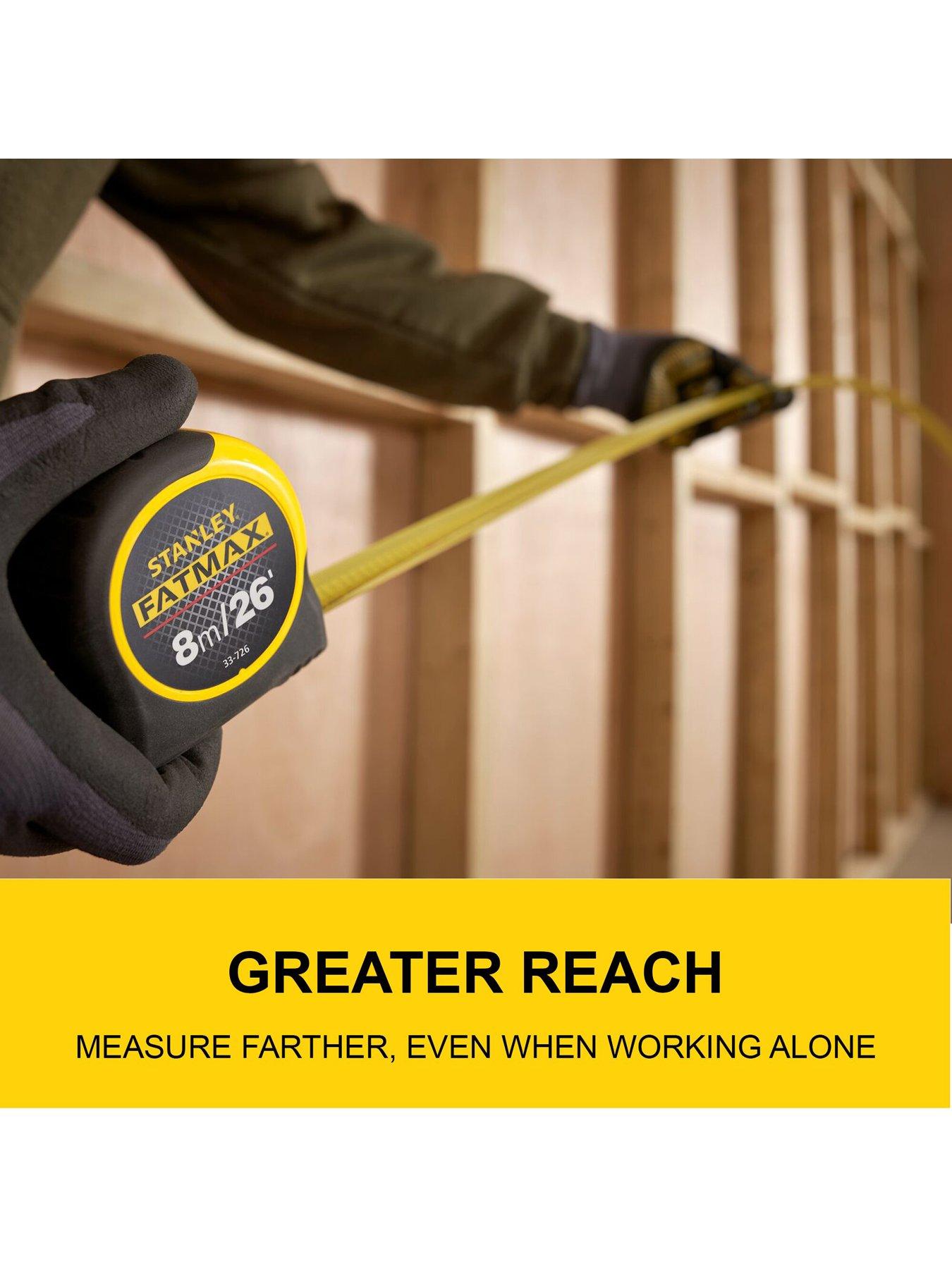 Image 3 of 7 of Stanley FatMax 8M Tape Measure 0-33-726