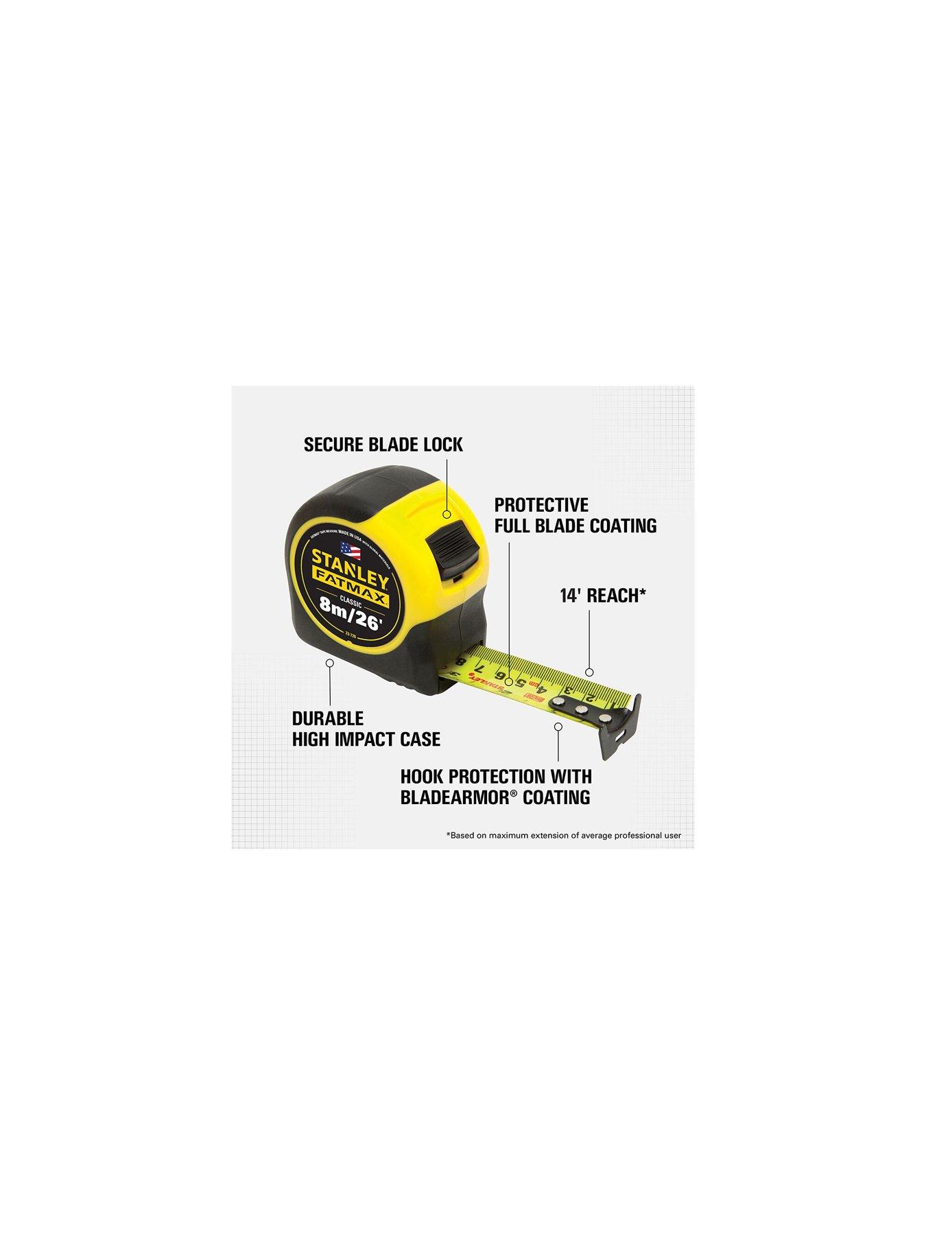 Image 6 of 7 of Stanley FatMax 8M Tape Measure 0-33-726