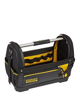 Product photograph of Stanley Fatmax 18 Inch Open Tote Tool Bag from very.co.uk