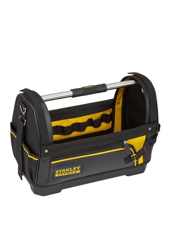 front image of stanley-fatmax-18-inch-open-tote-tool-bag