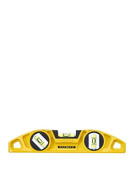 Product photograph of Stanley Fatmax Premium Torpedo Level 0-43-603 from very.co.uk