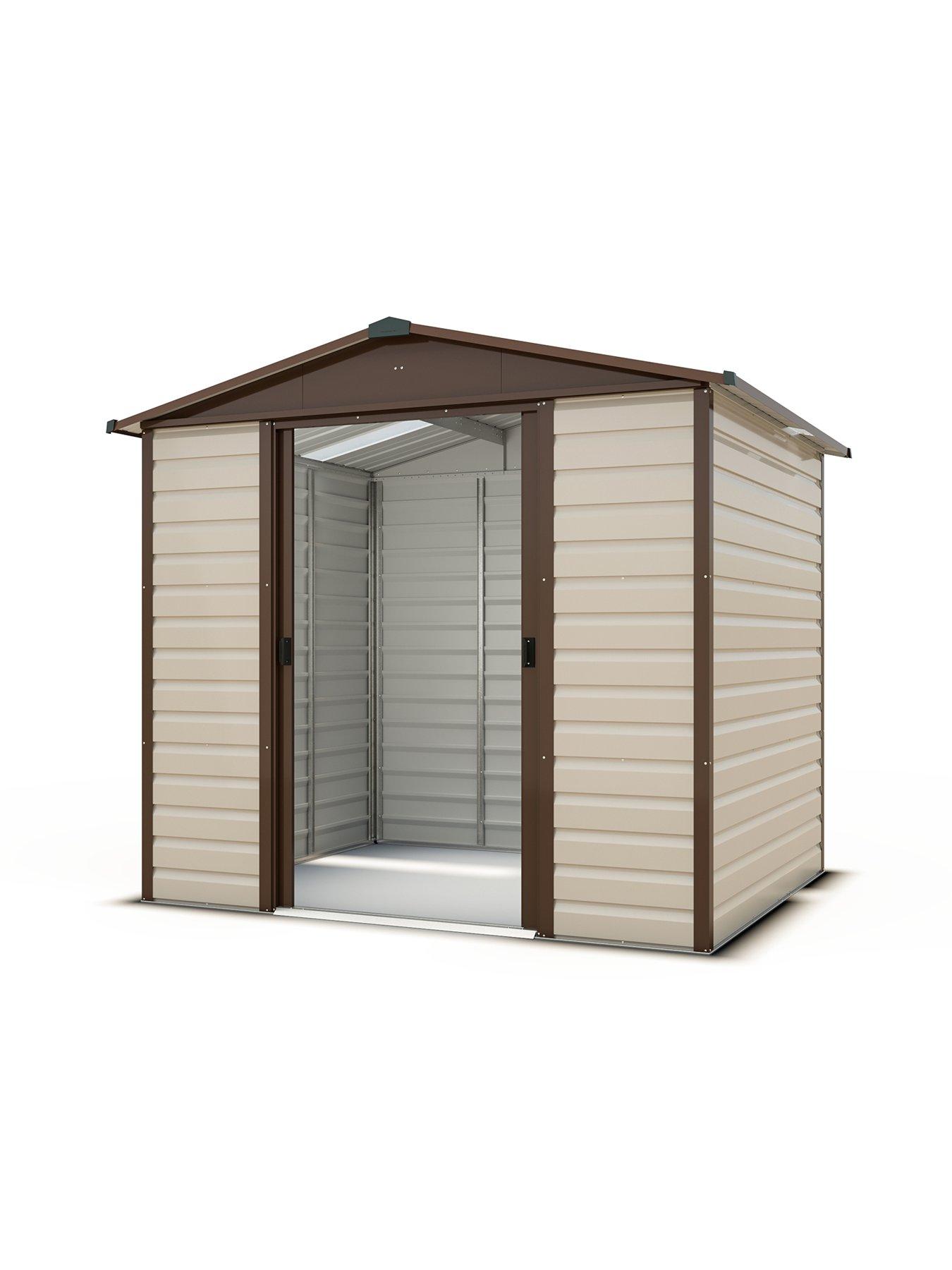Image 2 of 8 of Yardmaster 7.4 x 6ft Shiplap Metal Shed