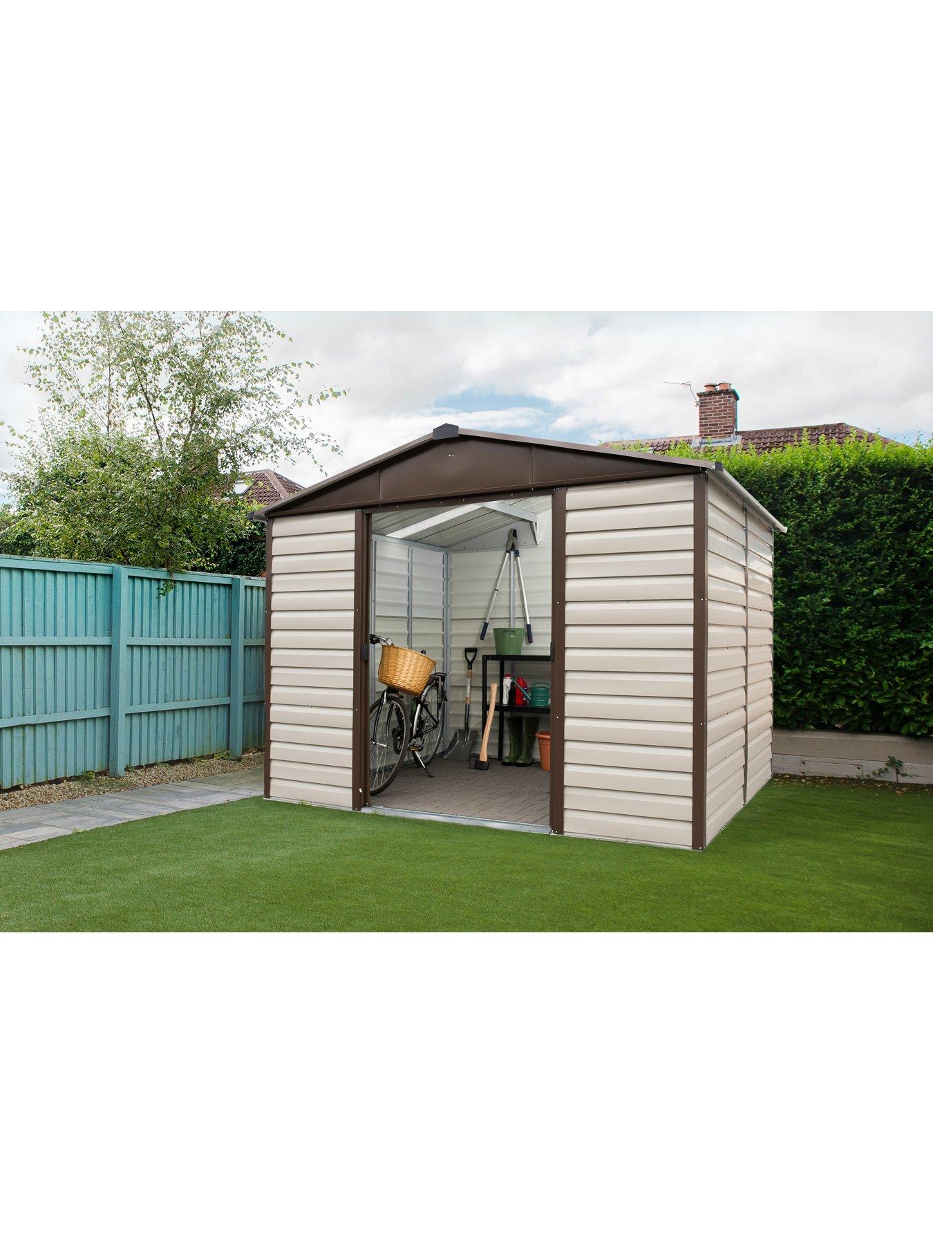 Image 2 of 7 of Yardmaster 9.4 x 7.4ft Shiplap Metal Shed