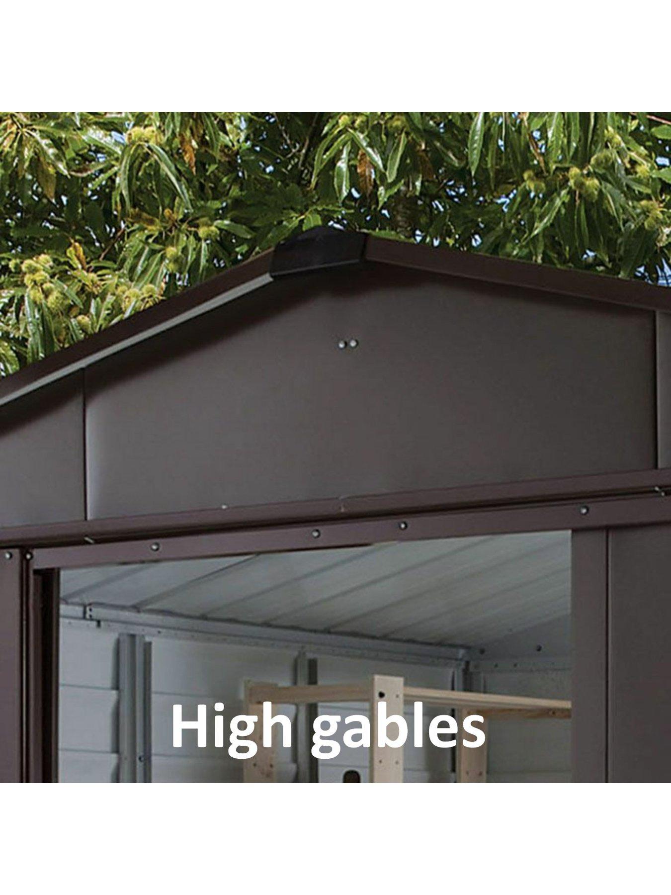 Image 5 of 7 of Yardmaster 9.4 x 7.4ft Shiplap Metal Shed