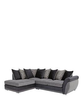 Product photograph of Very Home Hilton Left Hand Corner Chaise Sofa from very.co.uk
