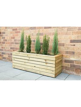 Product photograph of Forest Long Linear Planter from very.co.uk