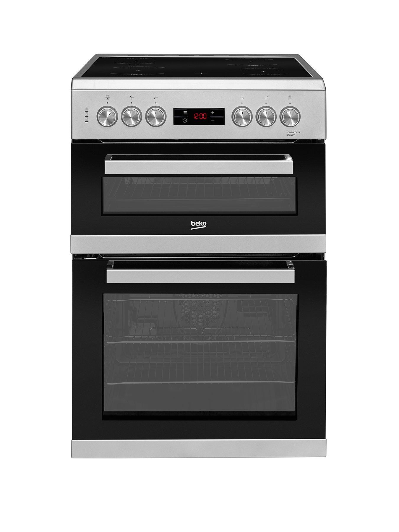 silver and black electric cooker