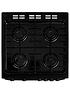  image of beko-kdg611k-60cm-wide-double-oven-gas-cooker-with-full-width-gas-grill-black