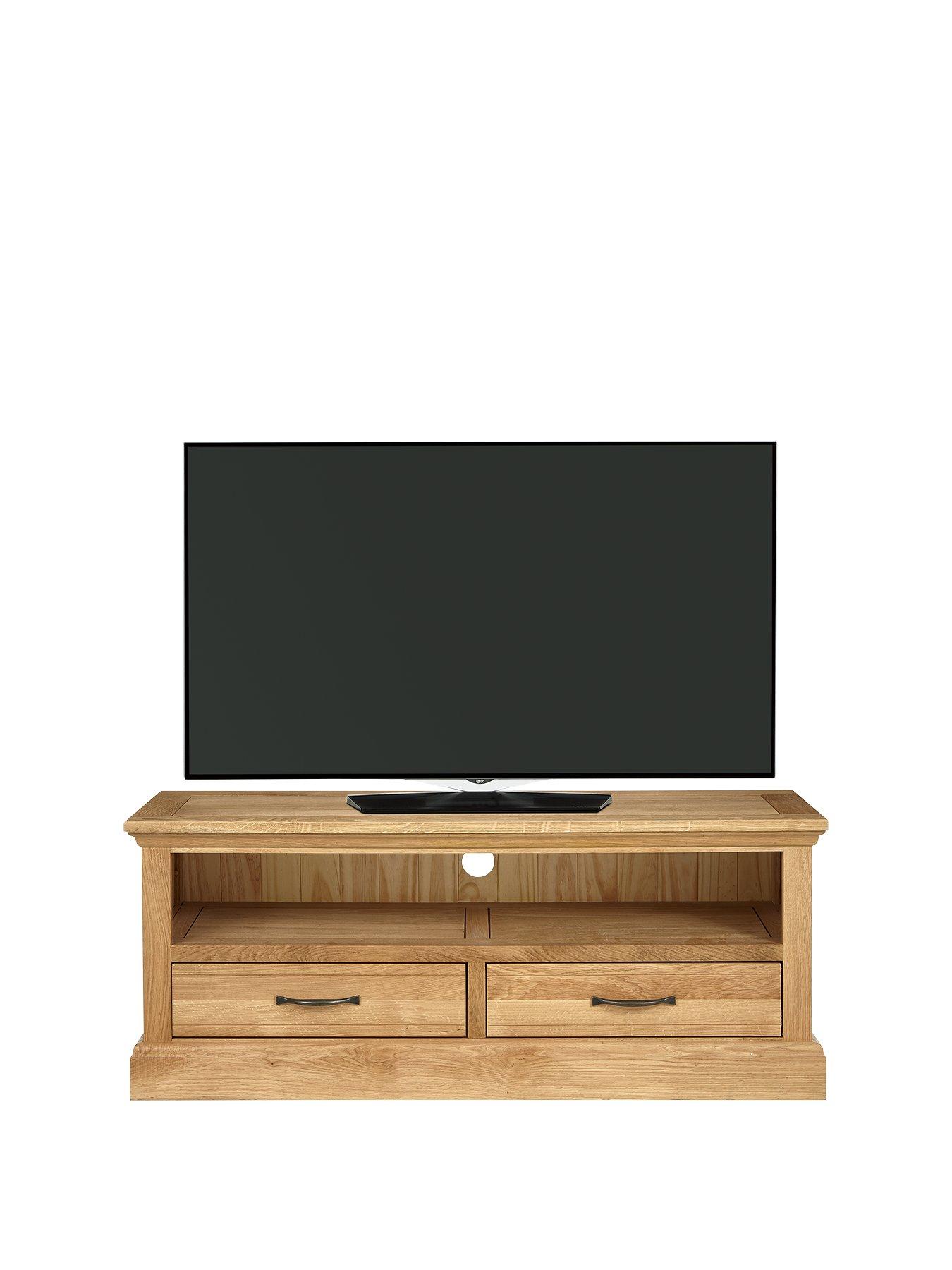 Luxe Collection Kingston 100 Solid Wood Ready Assembled Wide Tv