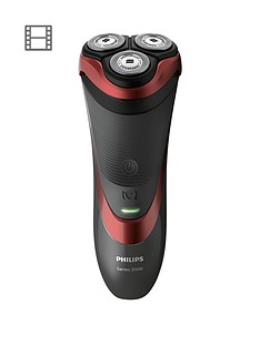 Philips Series 3000 Wet & Dry Men’s Electric Shaver with Pop-up Trimmer - S3580/06