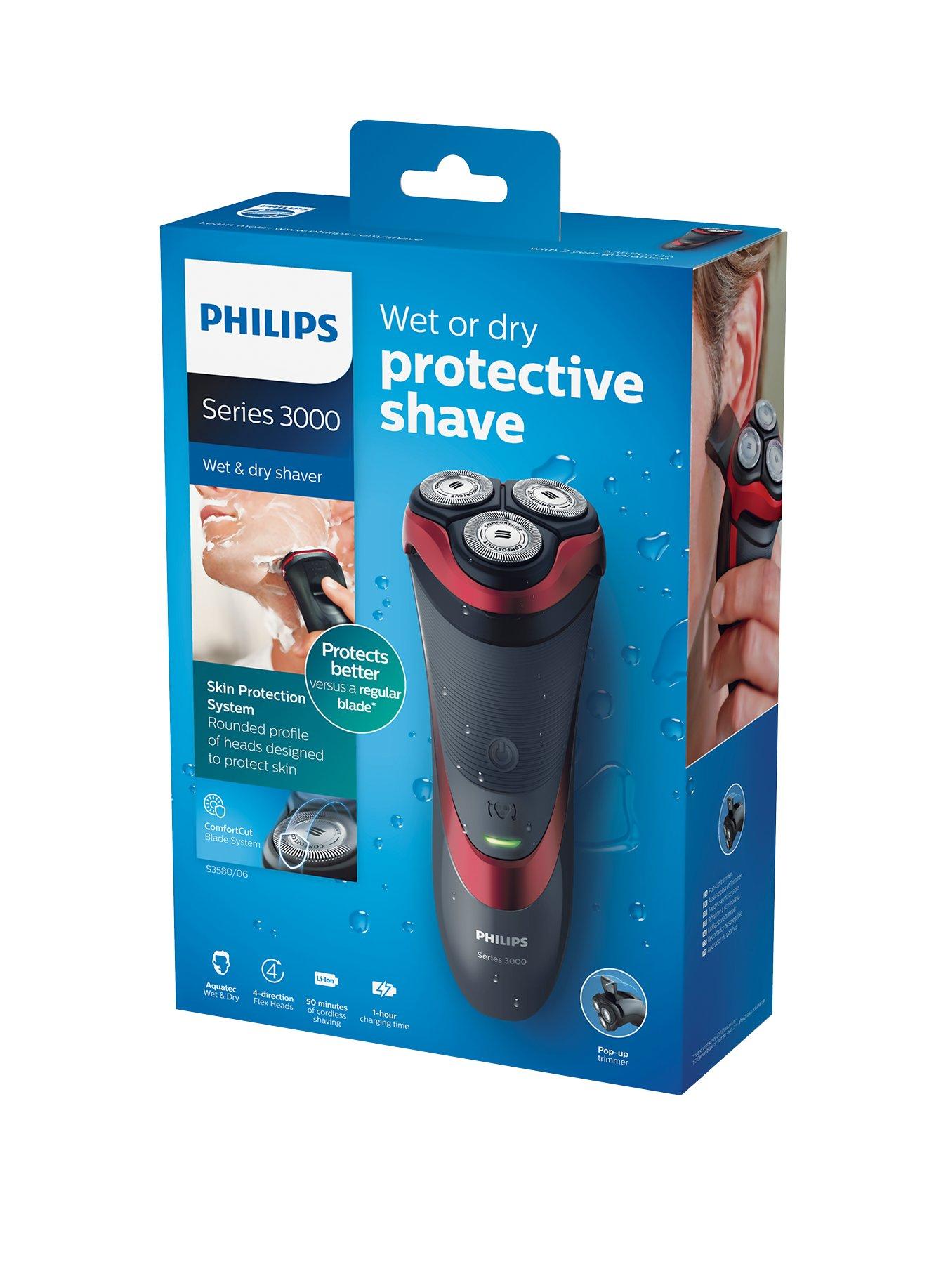 philips series 3000 wet and dry electric shaver