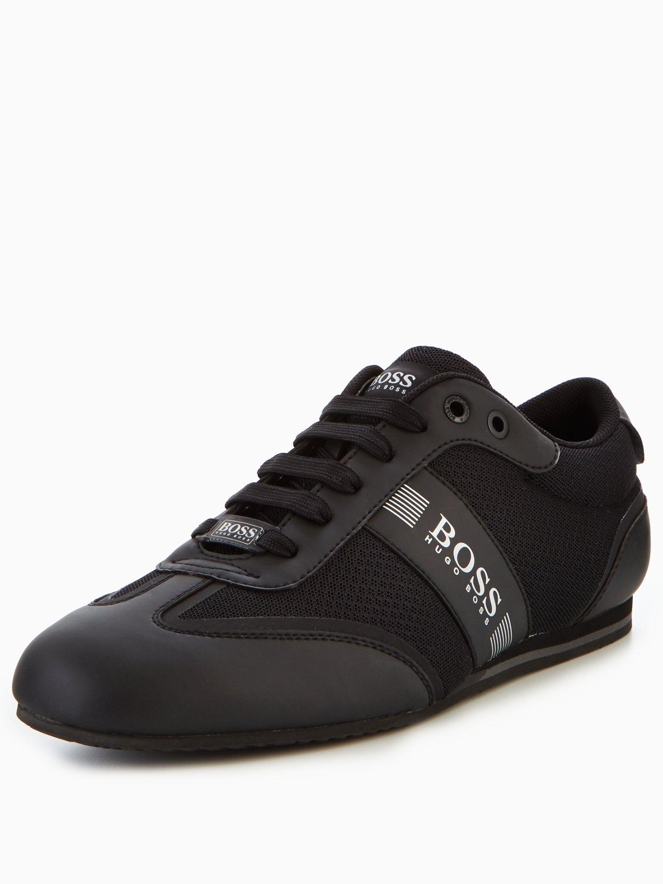 BOSS Green Lighter Low Trainers - Black 