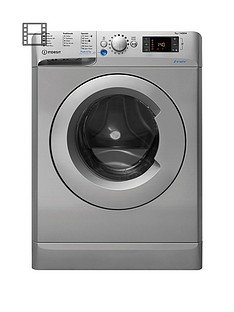 Indesit Innex BWD71453S 7kg Load, 1400 Spin Washing Machine - Silver