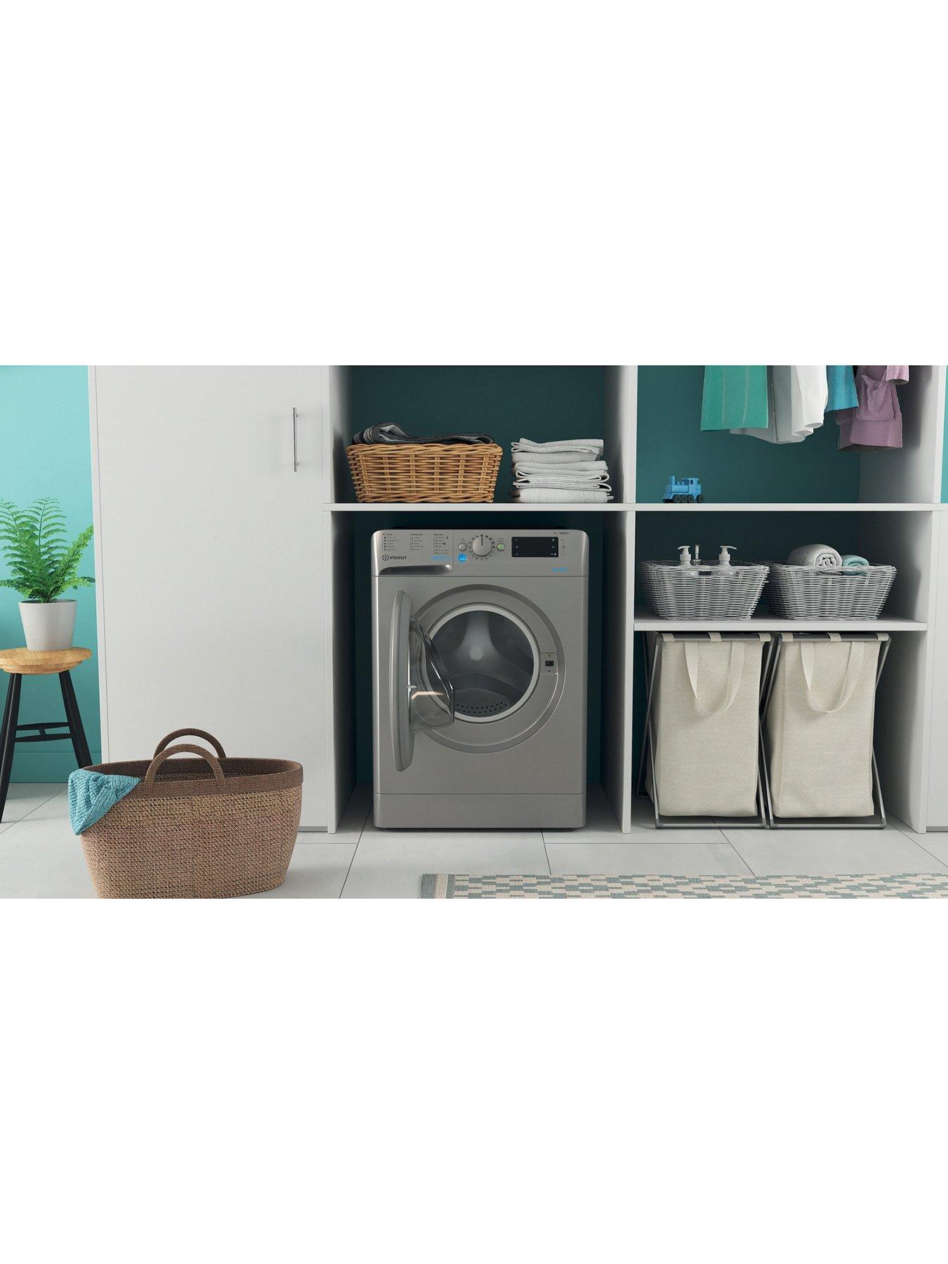Image 4 of 7 of Indesit Innex BWE71452SUKN 7kg Load, 1400 Spin Washing Machine - Silver