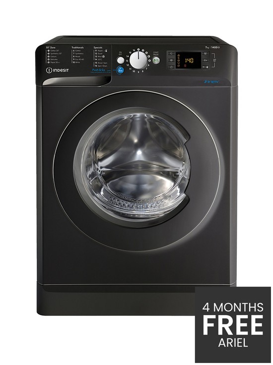 front image of indesit-innex-bwe71452kukn-7kg-load-1400-spin-washing-machine-black