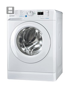 Indesit Innex BWA81483XW 8kg Load, 1400 Spin Washing Machine - White, A+++ Energy Rating