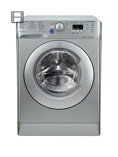 Indesit Innex BWA81483XS 8kg Load, 1400 Spin Washing Machine - Silver