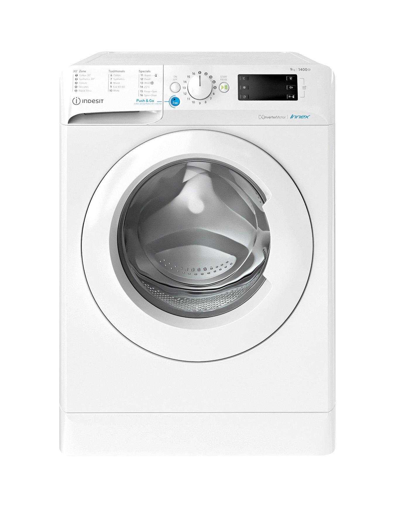 Indesit Innex Bwe91484Xw 9Kg Load, 1400 Spin Washing Machine - White