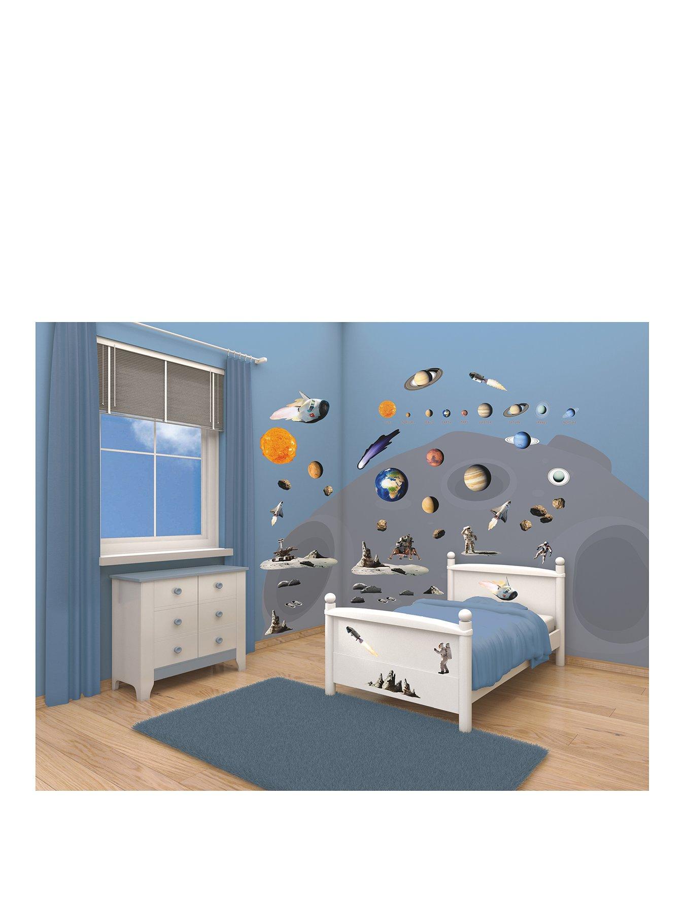 Walltastic Space Adventure Room DÉCor Kit review