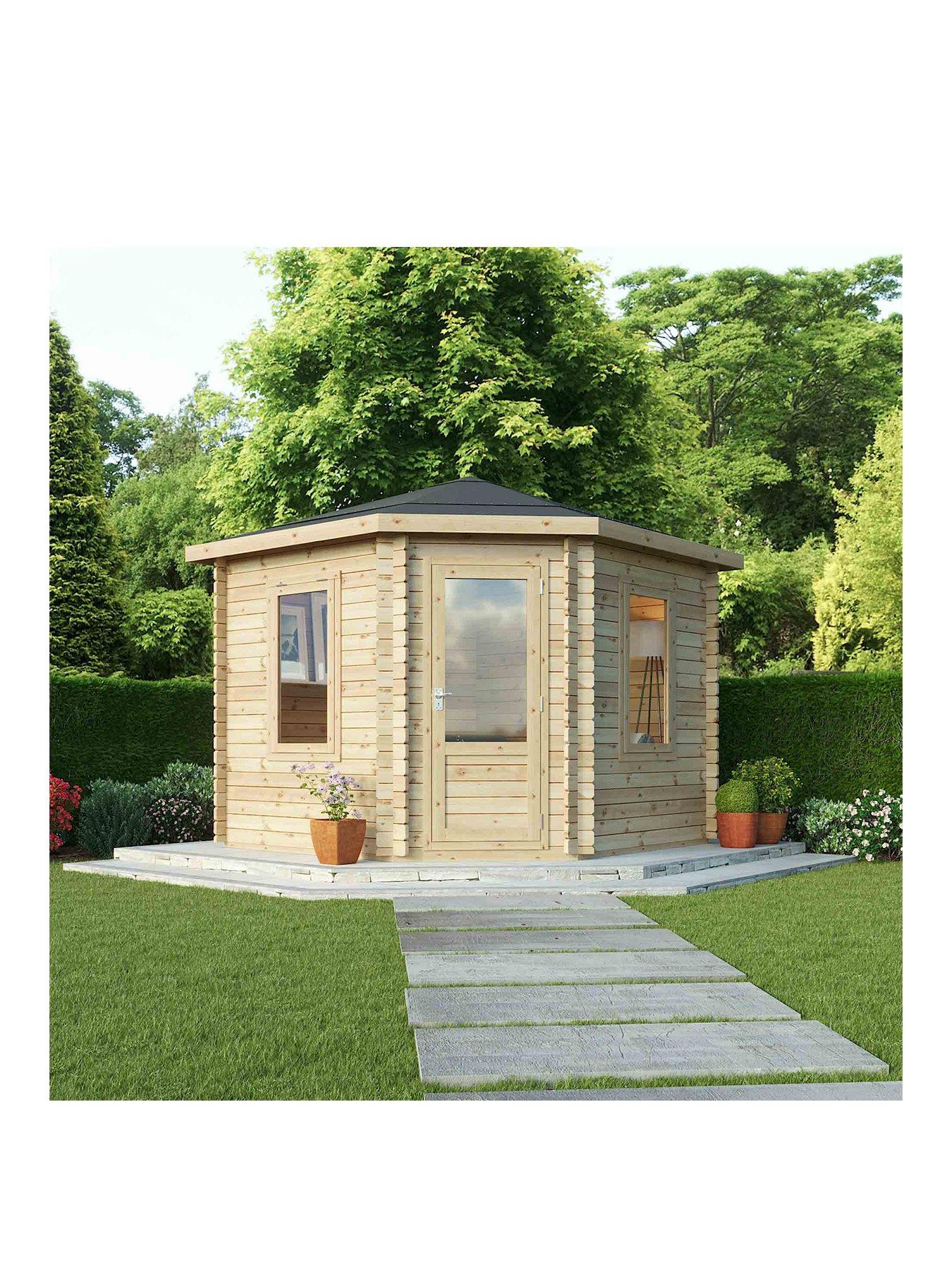 Mercia 3 X 3M Corner Log Cabin Review