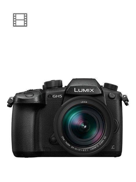 panasonic-dc-gh5leb-k-lumix-compact-system-mirrorless-camera-with-12-60mm-leica-lens-black