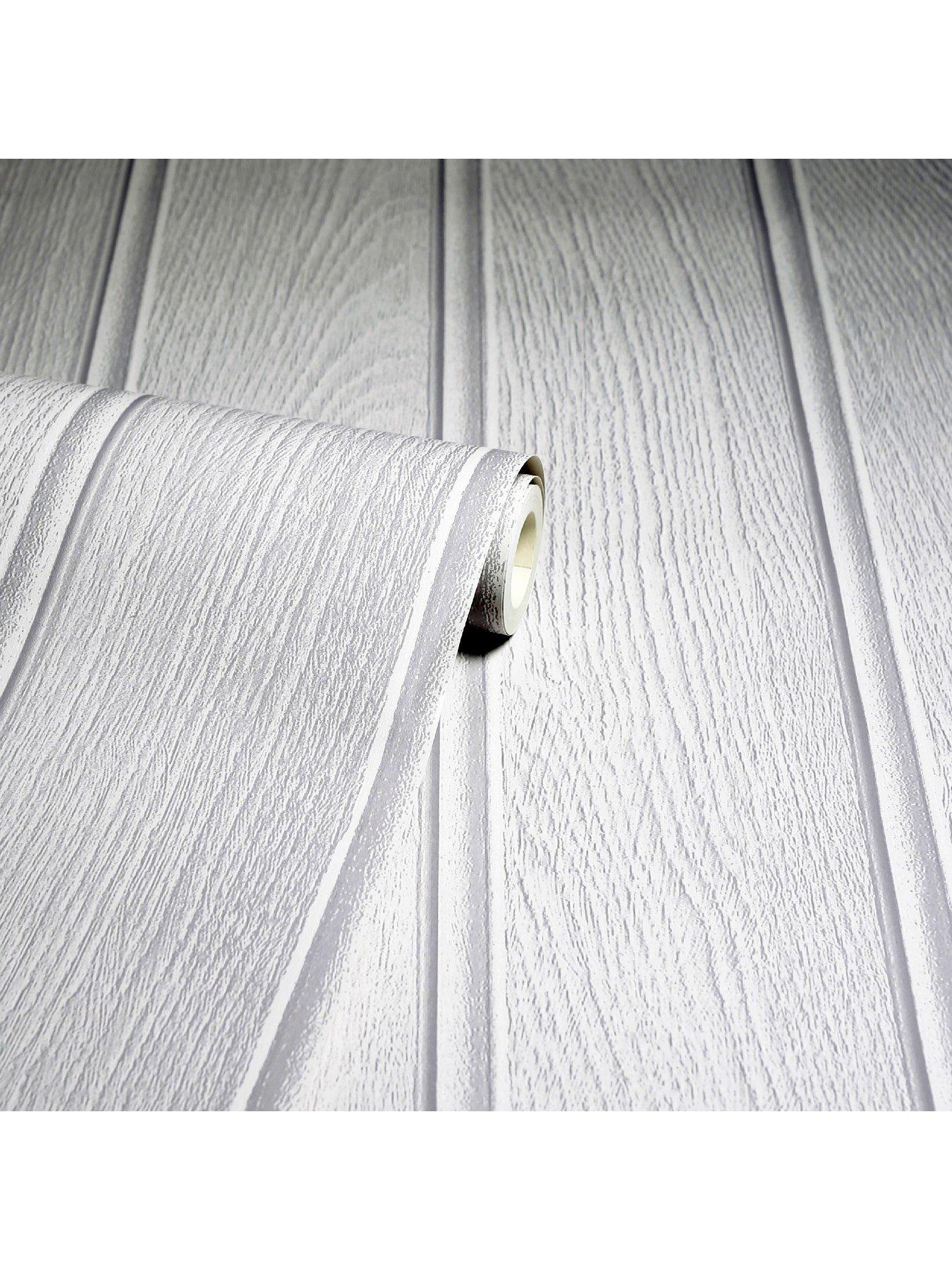 ARTHOUSE Tongue And Groove Wallpaper very.co.uk