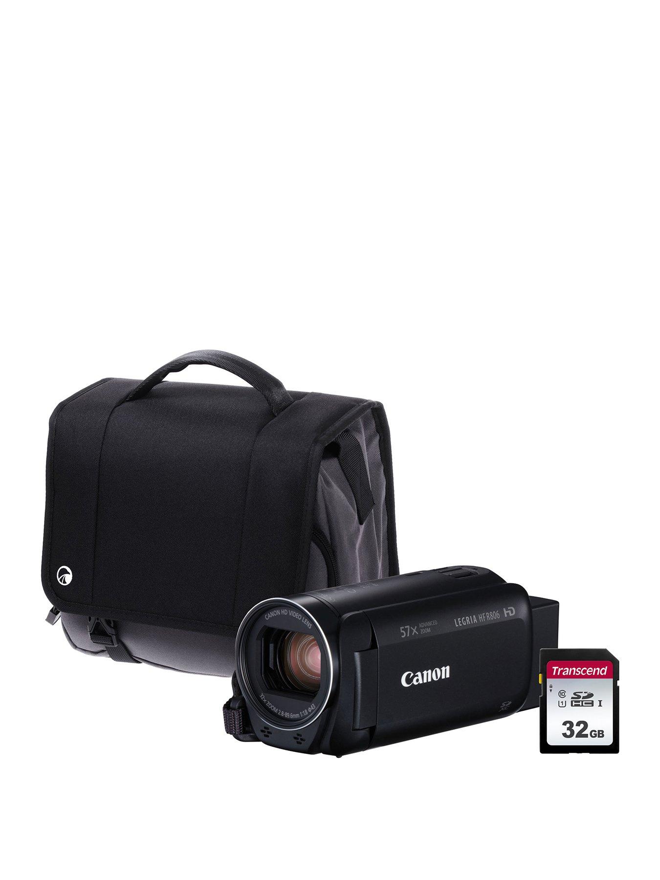 Canon Legria Hf R806 Camcorder Kit Inc 32Gb Sd Card And Case - Black
