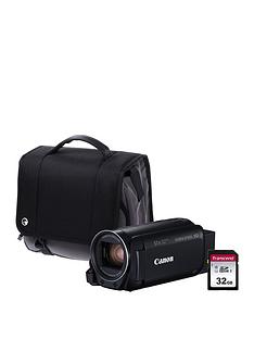 Canon Legria HF R806 Camcorder Kit inc 32GB SD Card and Case - Black