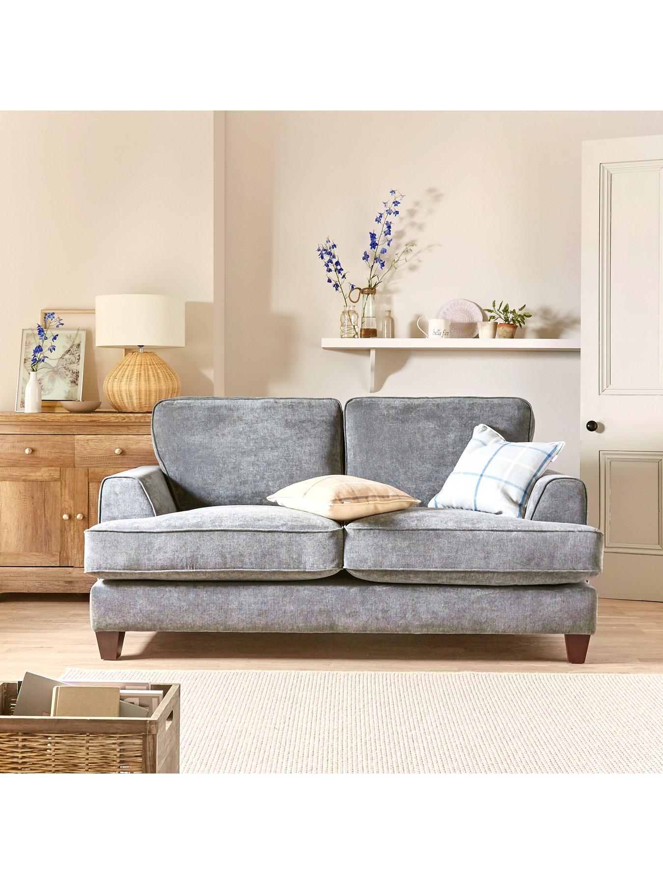 Product photograph of Very Home Camden 2 Seater Fabric Sofa from very.co.uk