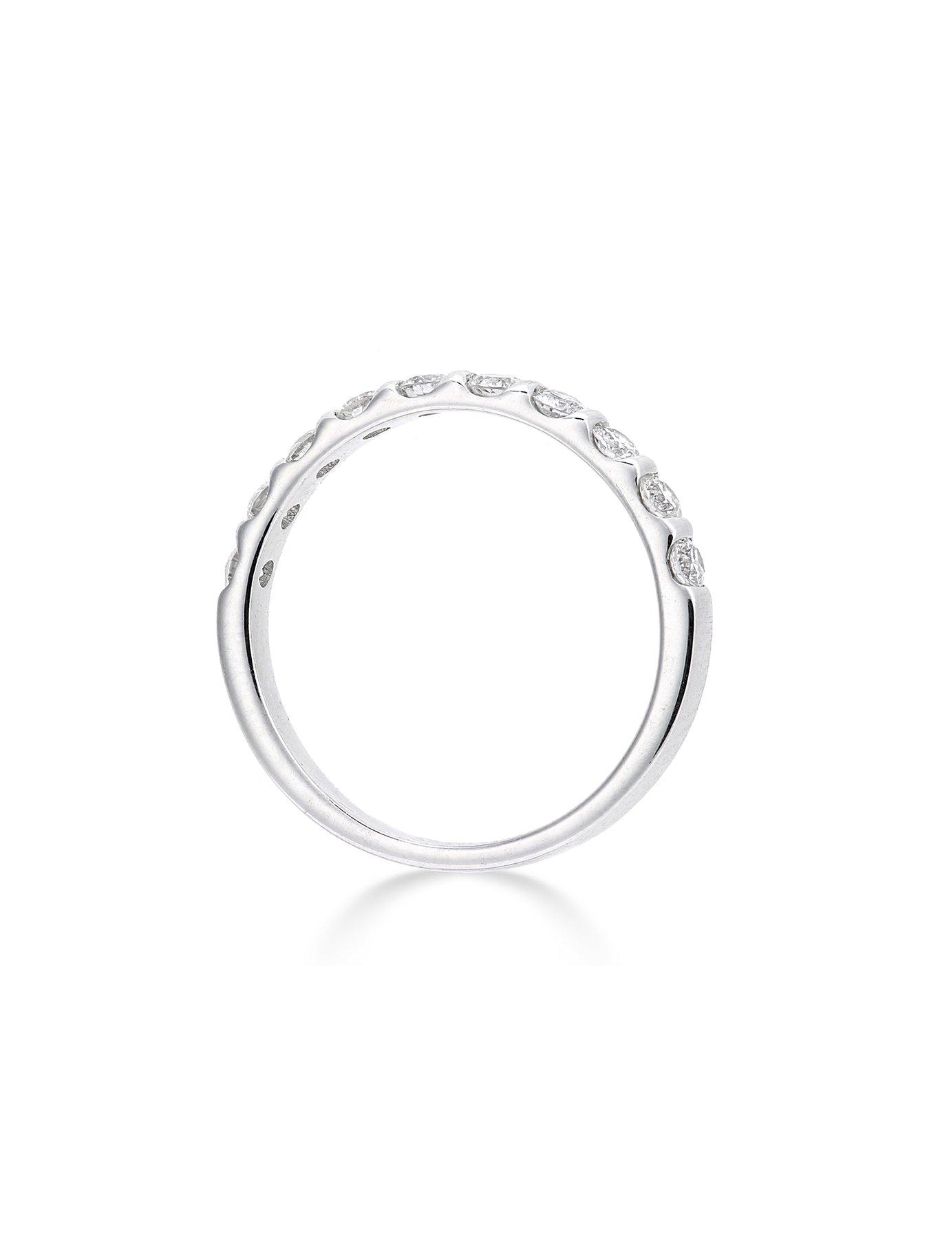 Image 3 of 5 of Love DIAMOND 9ct&nbsp;White Gold 50 Points of Diamond Eternity Ring