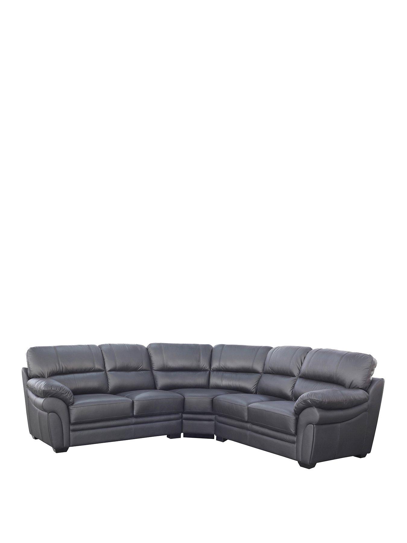 undefined Portland Luxury Leather Corner Group
