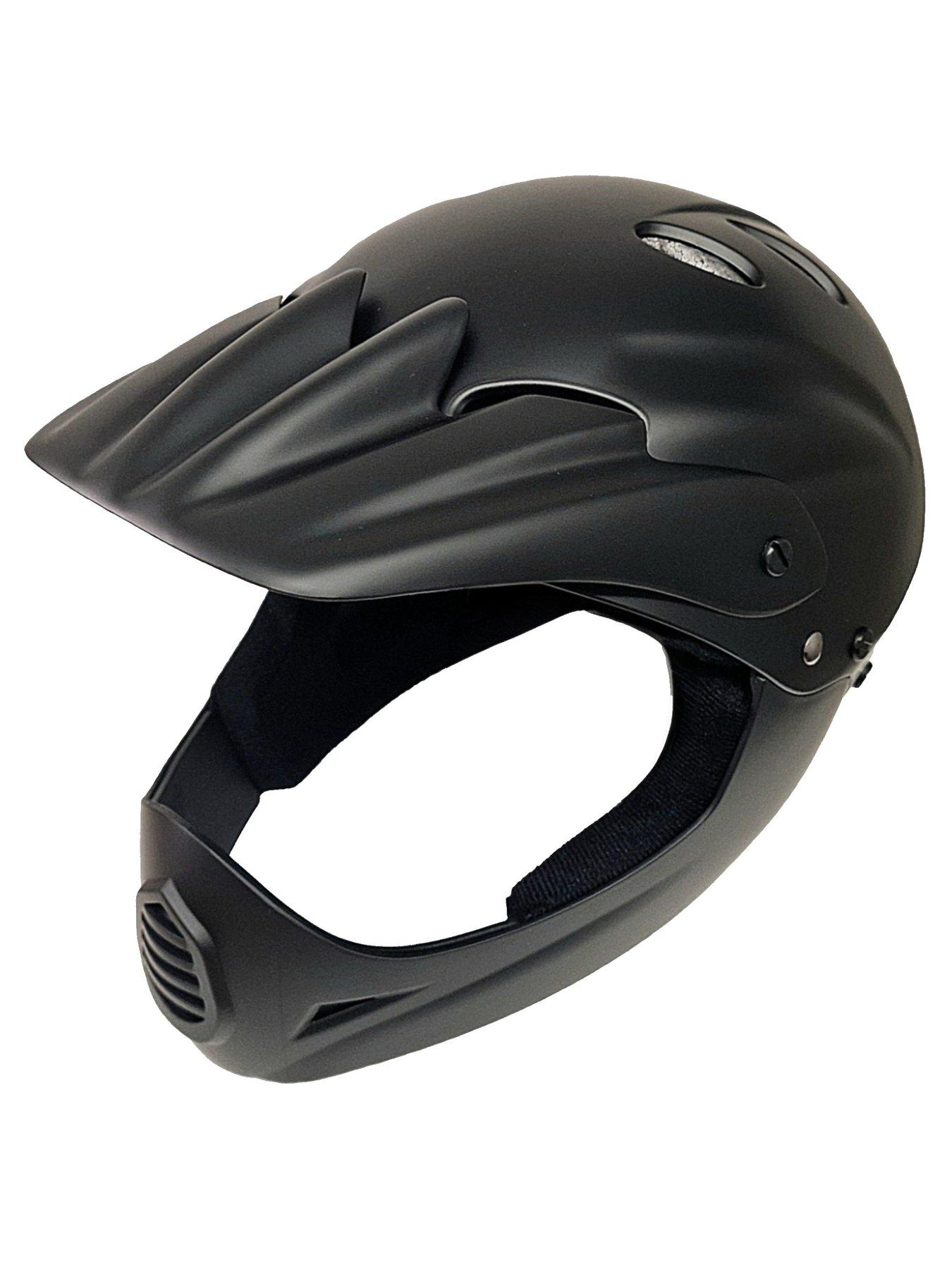 Image 5 of 7 of AWE Junior 16+ Adult BMX Full Face Helmet Black