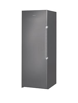 Product photograph of Hotpoint Day1 Uh6f1cg1 60cm Tall Freezer - Graphite from very.co.uk