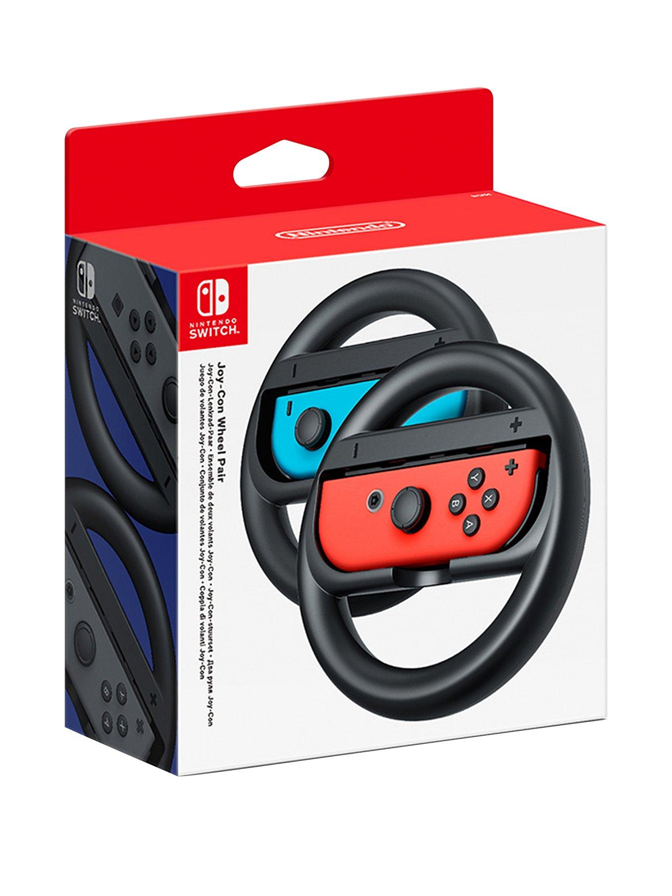 Nintendo Switch Joy-Con Wheel Pair, Wireless - Perfect Accessory For Games  | Very.co.uk