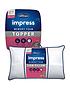 silentnight-impress-25cm-memory-foam-mattress-topper-and-pair-of-pillows-bundlefront