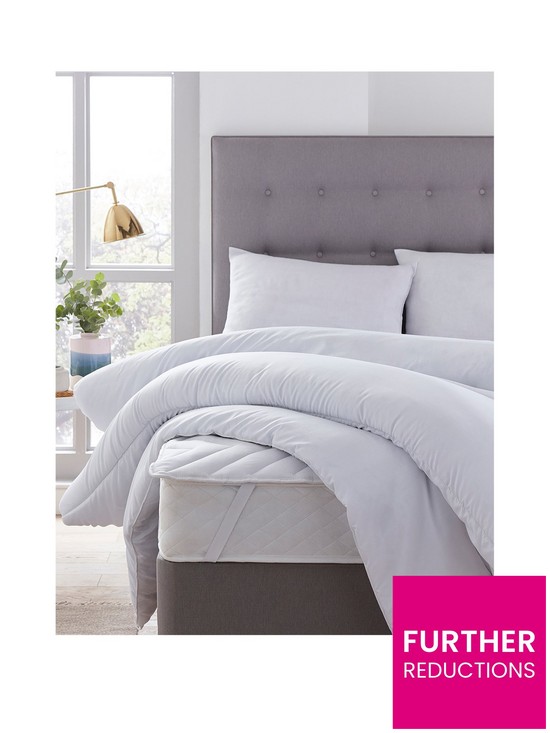 stillFront image of silentnight-deep-sleep-135-tog-duvet-pillow-pair-and-mattress-topper-bundle