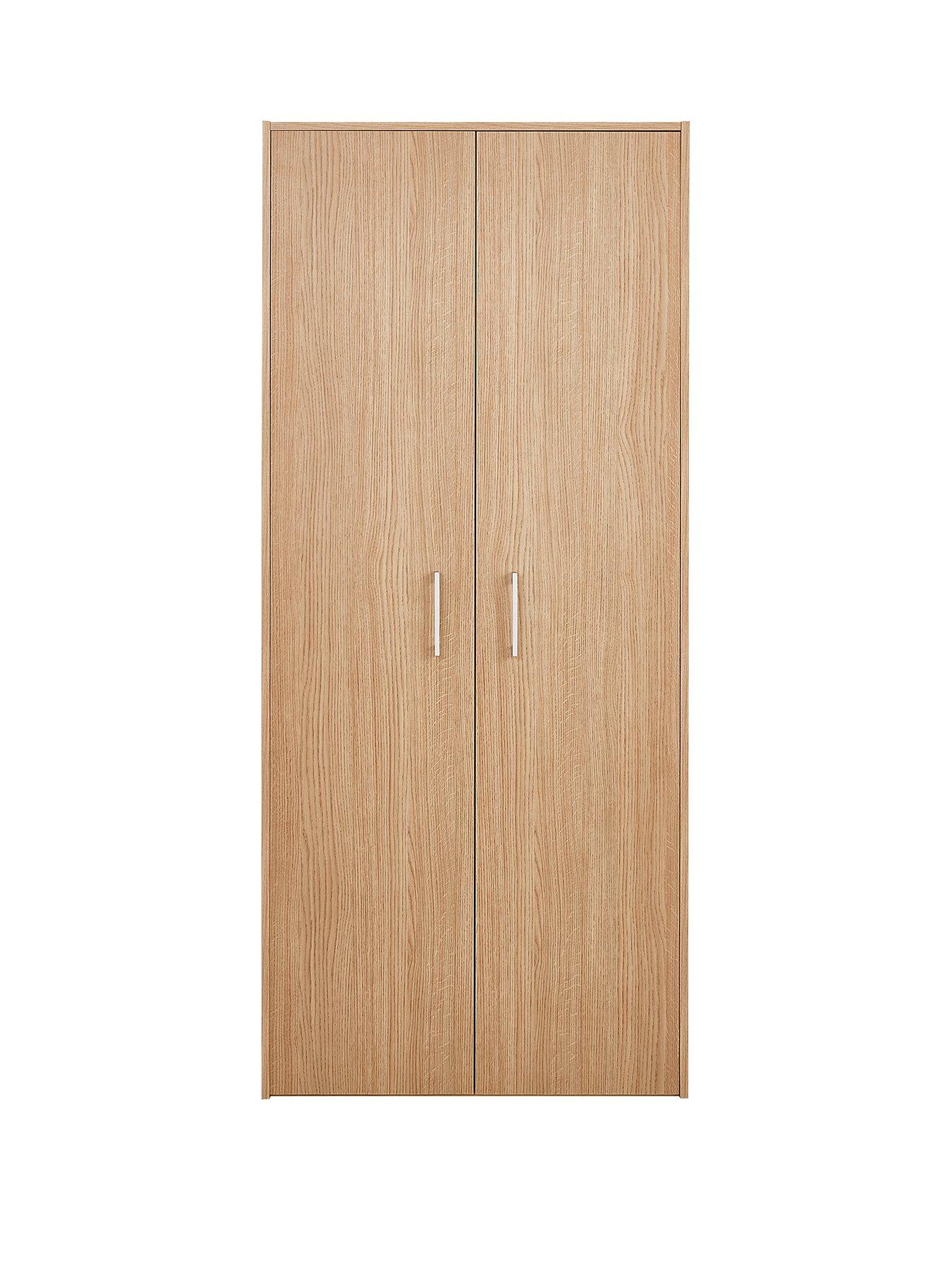 Barlow Ready Assembled 2 Door Wardrobe Very Co Uk