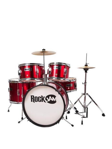 rockjam-rj105-5-piece-junior-drum-set
