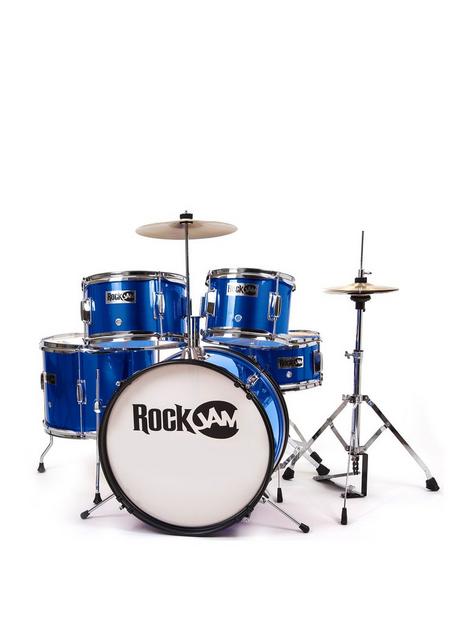 rockjam-rj105-5-piece-junior-drum-set